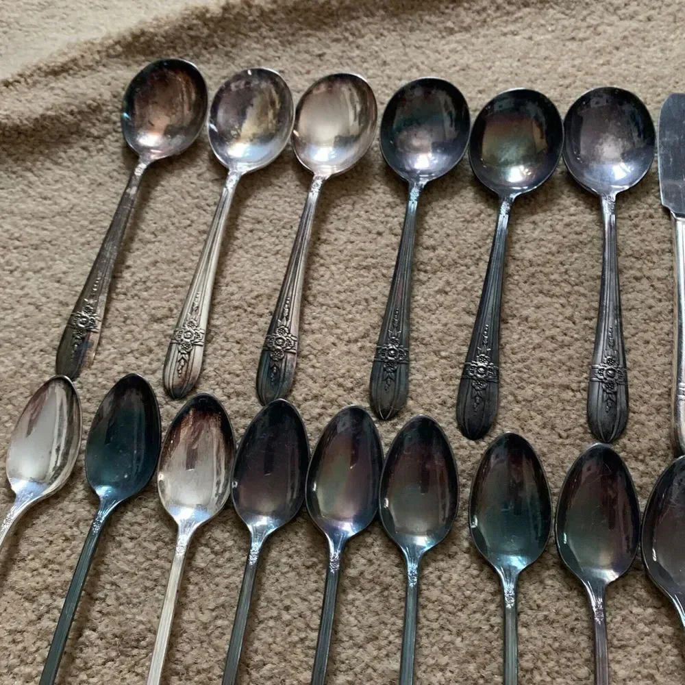 Wm Rogers Mfg. Co. Extra Plate IS TRIUMPH 40 Piece Flatware Set